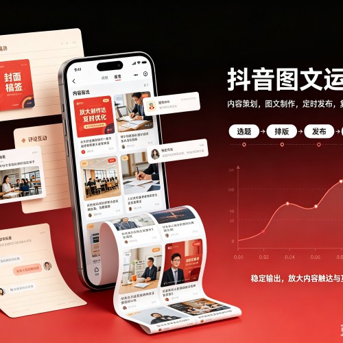 桥西抖音图文代运营服务